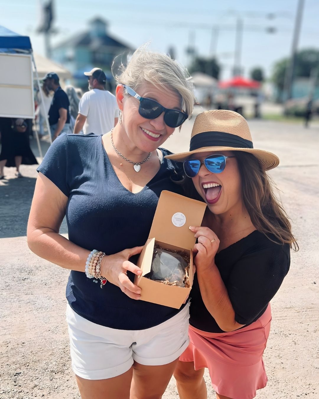 Rum cakes and smiles