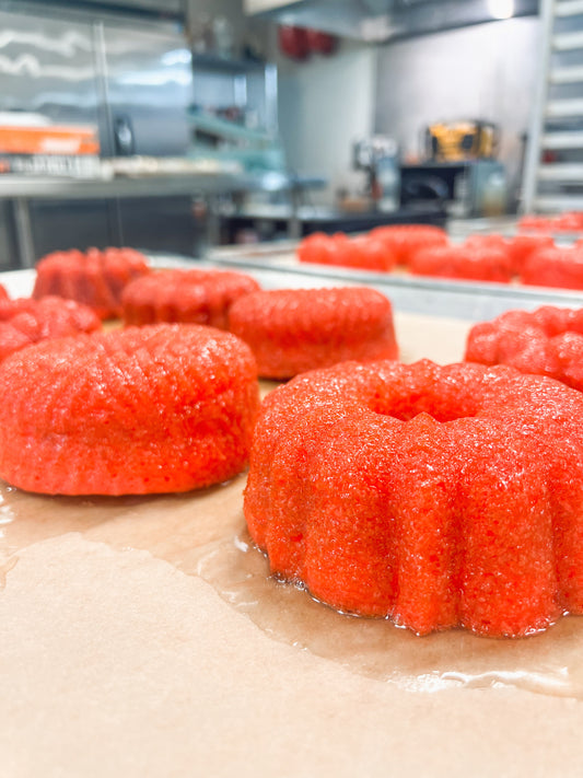 Batch of 6 Popular Strawberry Margarita Tequila Cakes